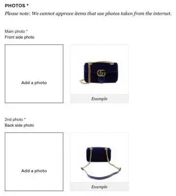 Vestiaire Bag Form 1